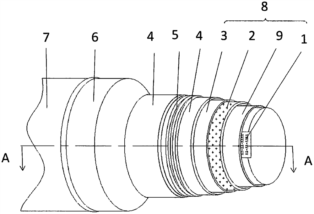 Stepless speed change belt glue sleeve and manufacturing method thereof