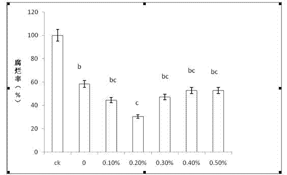 Method for improving biological prevention and control effect of rhodotorula mucilaginosa on fruit postharvest diseases