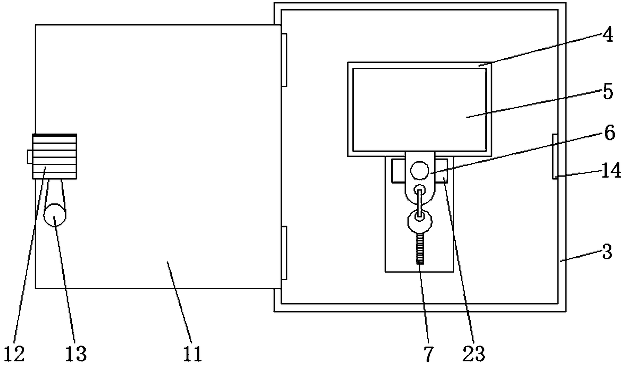 Intelligent key cabinet system based on internet management