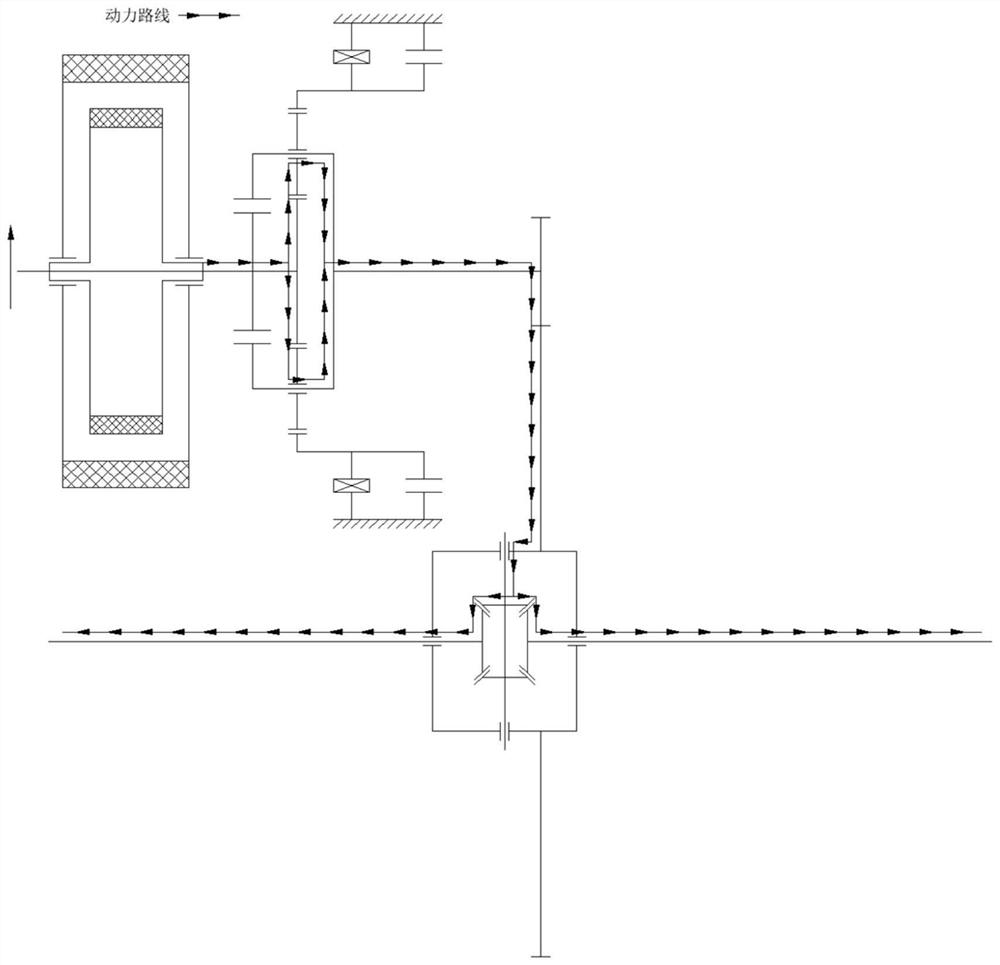 Power-interruption-free two-gear variable-speed electric drive axle and electric automobile