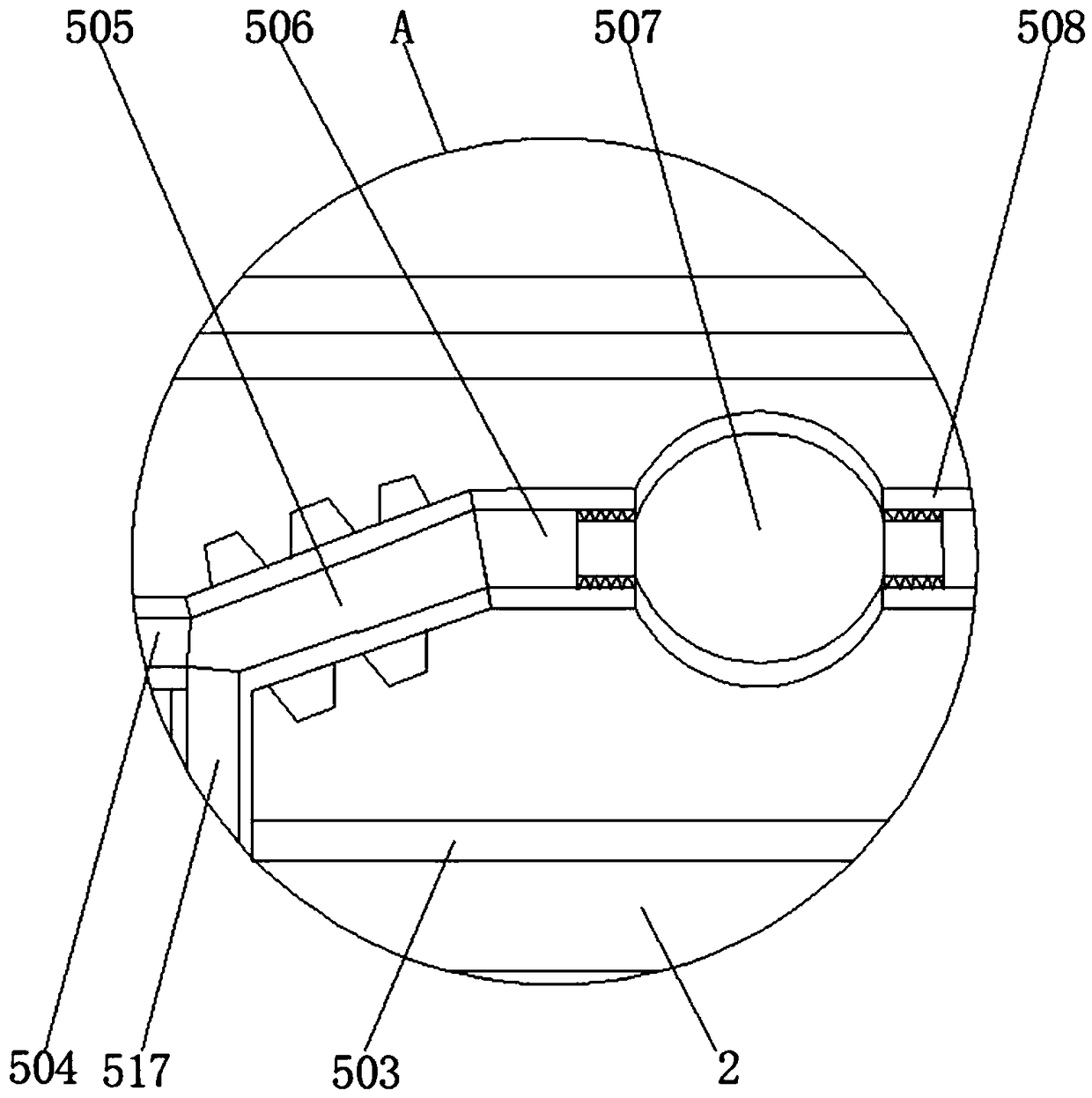 Integrated ceiling provided with damp-proof function and used for toilet