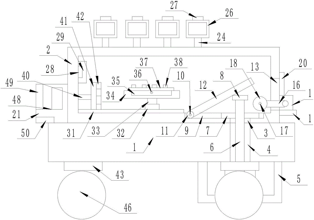 Foot massage basin with automatic foot rubbing function