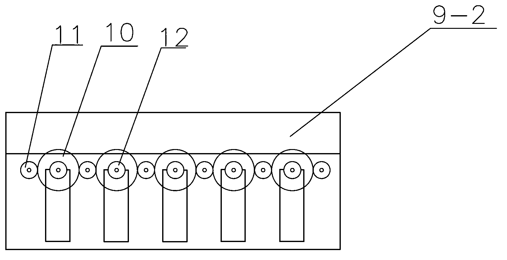 Special transportation-assisting trolley for cutting off single crystal silicon rods