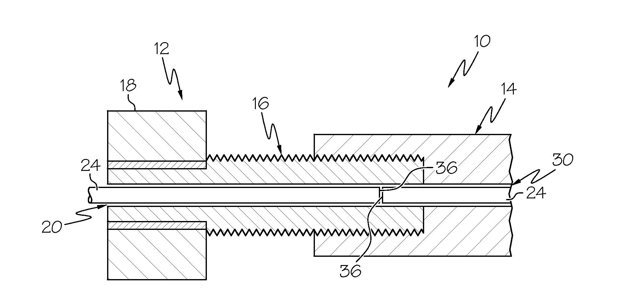 Optical fiber connection assembly