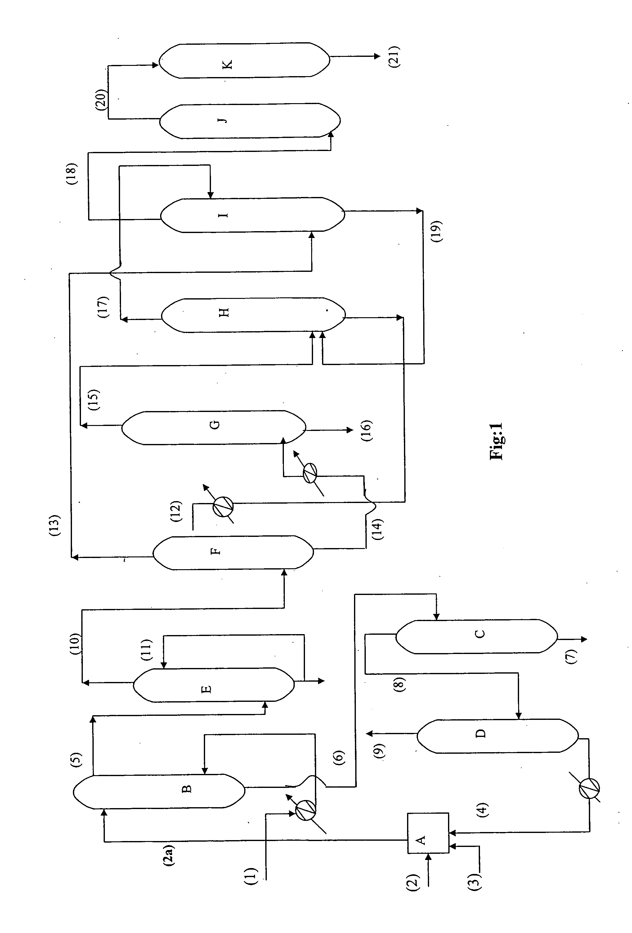 Process for desulphurisation of liquid hydrocarbon fuels