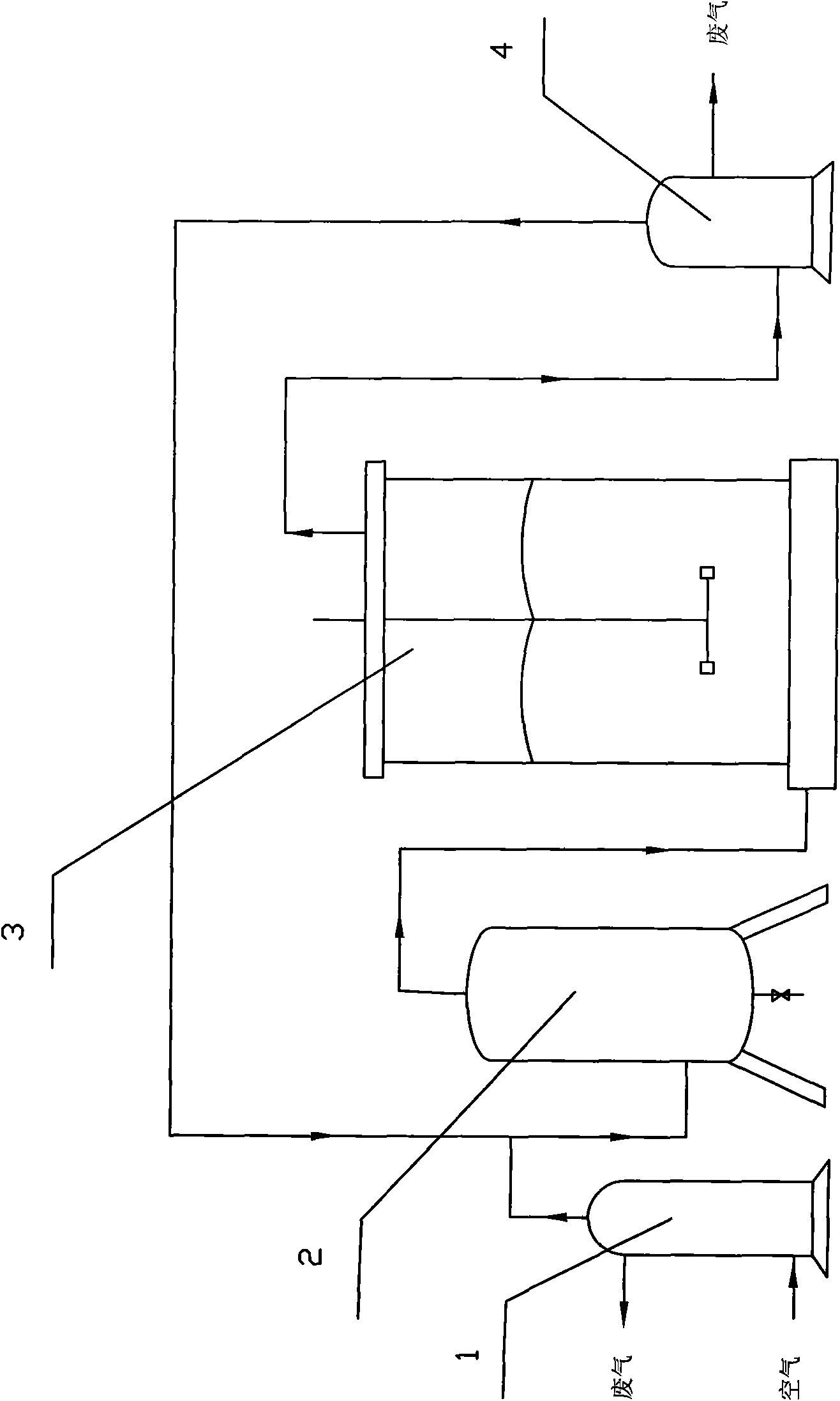 Method and apparatus for supplying and recycling oxygen in process of high-density fermentation of aerobic microorganism