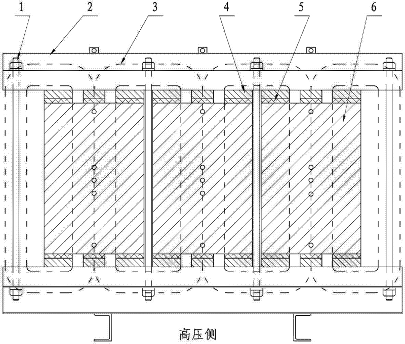 Mining explosion-proof all-insulation dry type transformer with amorphous alloy iron core for mobile transformer substation