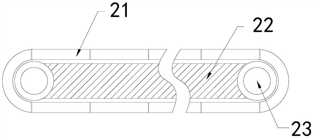 Edge straightening machine convenient to overhaul and used for wood processing