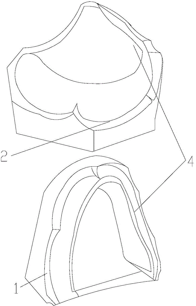 Digital preparation method of edentulous jaw individual impression tray