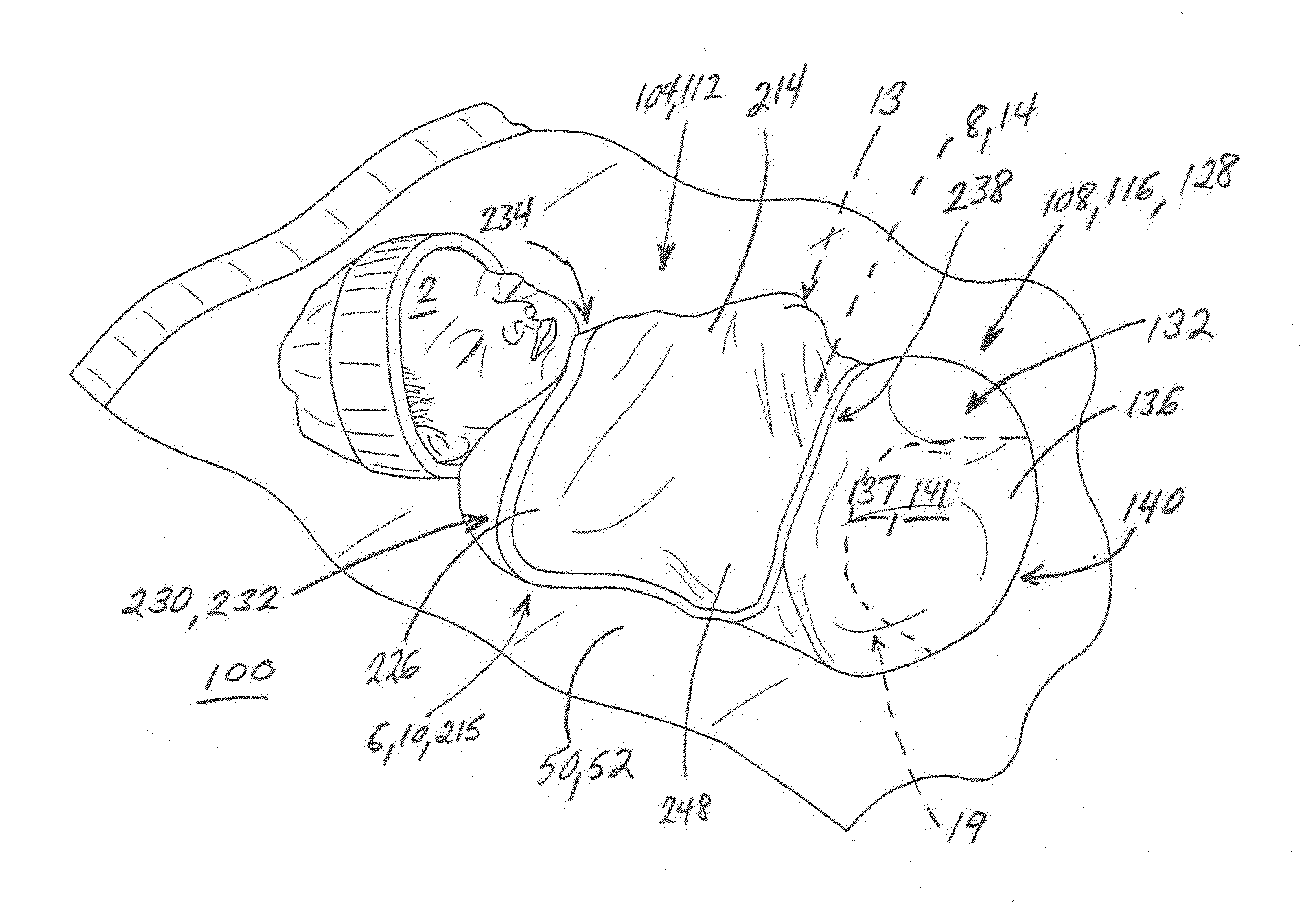 Apparatus for care of infant