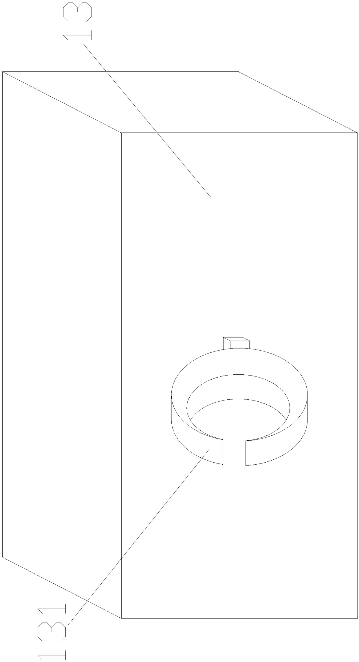 Water cooling motor gas tightness detecting instrument for battery production