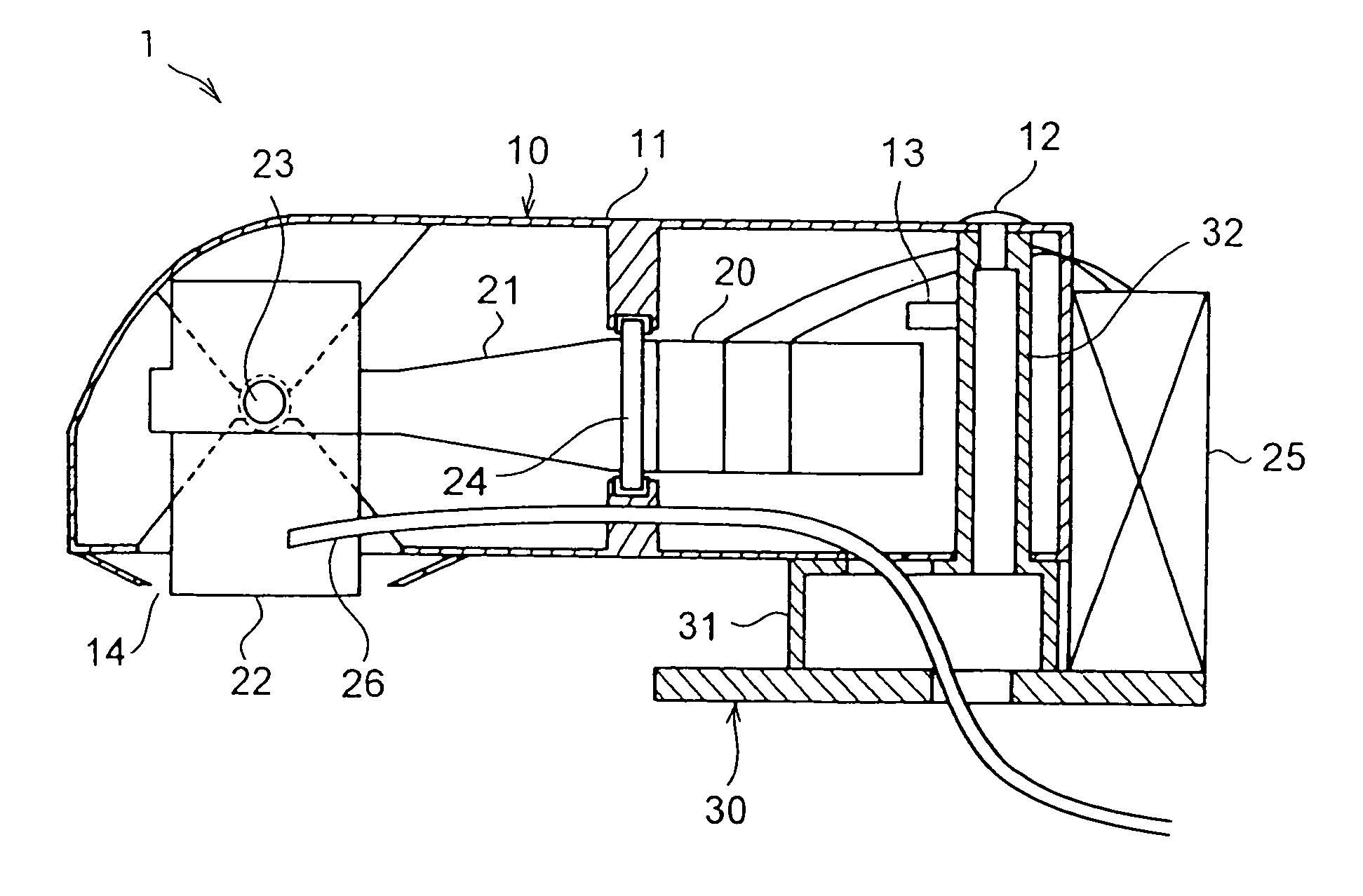 Ultrasonic washing apparatus