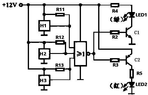 Vehicle door state detection device