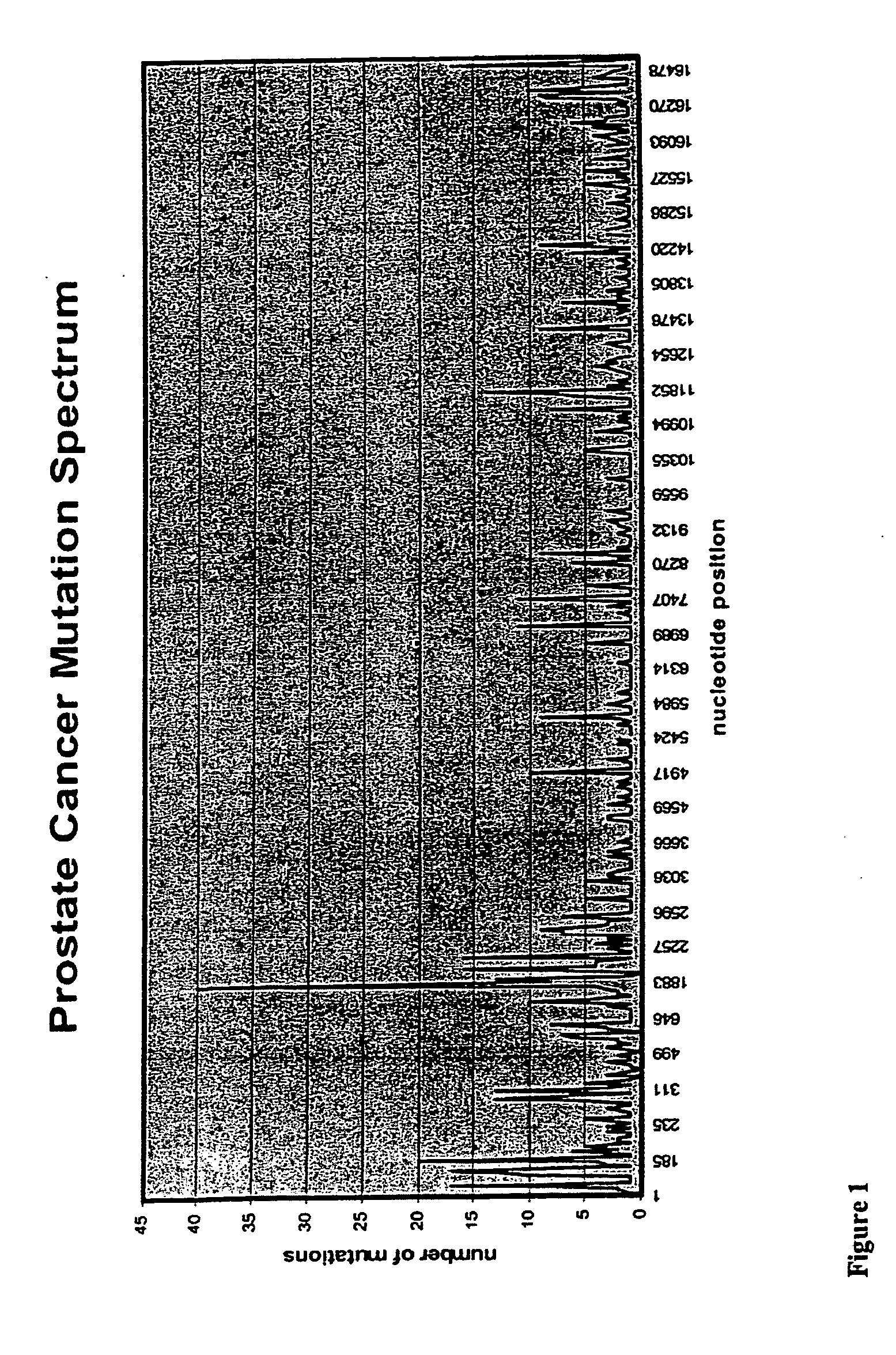 Mitochondrial sites and genes associated with prostate cancer