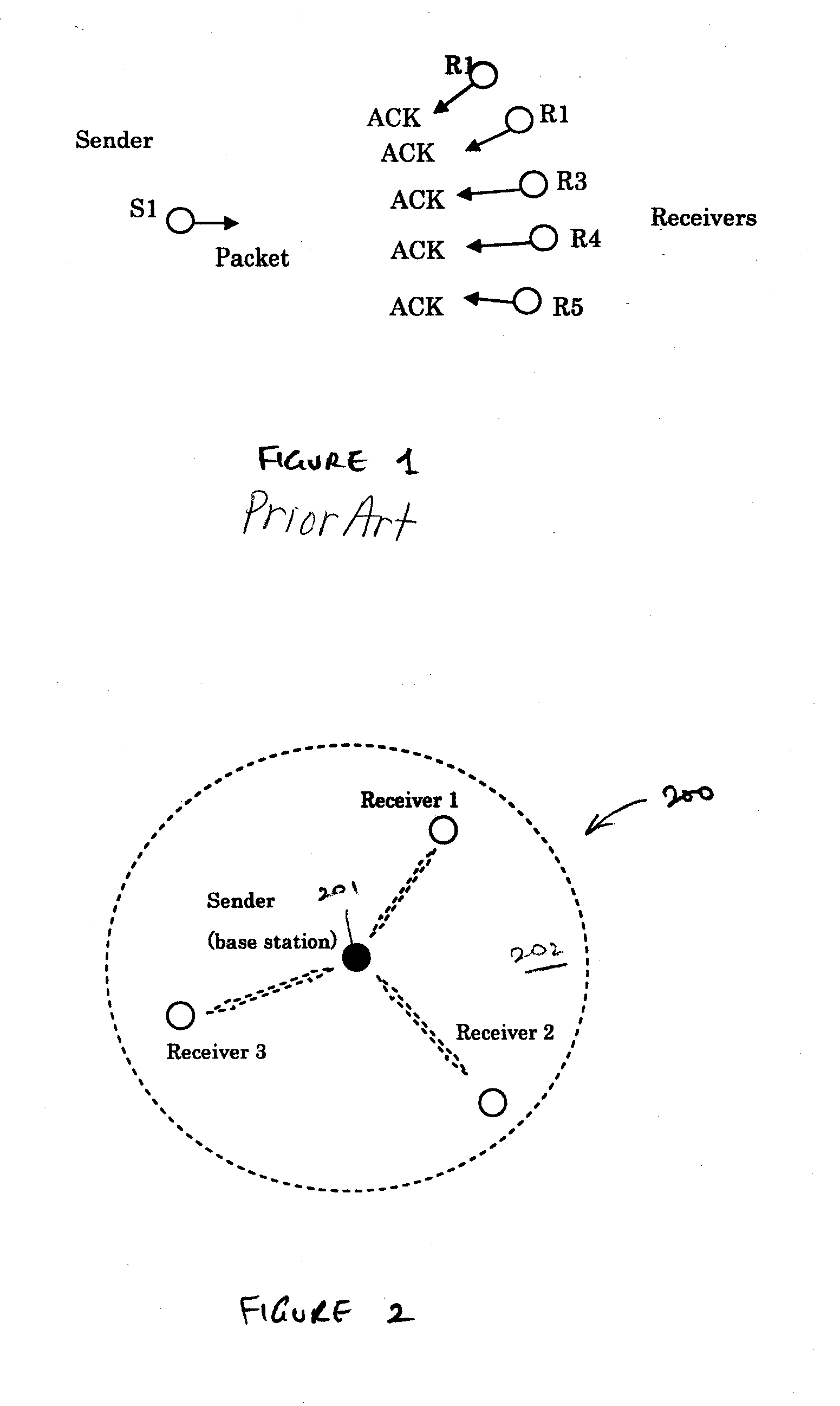 Method for supporting scalable and reliable multicast in tdma/tdd systems using feedback suppression techniques