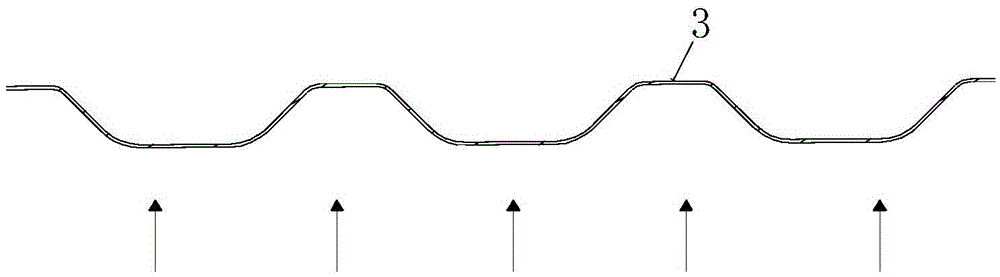 Two-way pressurized liquid-filled forming method for large thin-walled and complex-featured plates