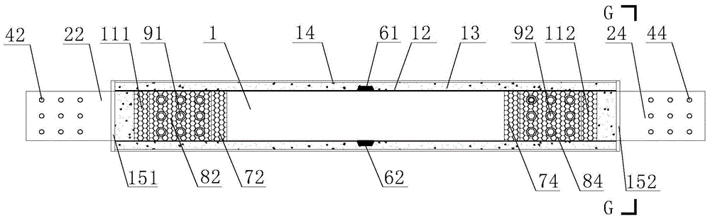 A bolt transformation type anti-buckling energy-dissipating support and its manufacturing process