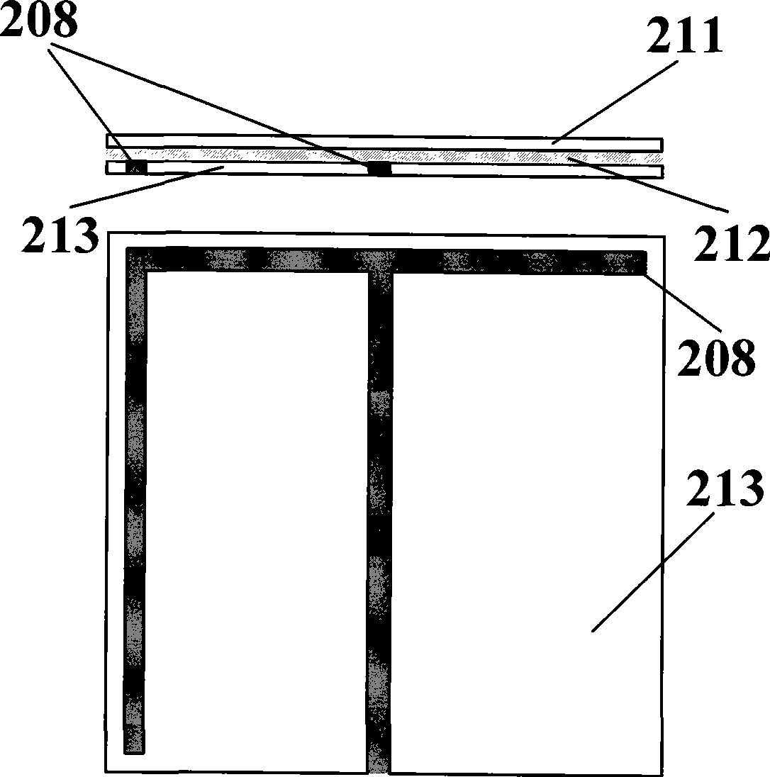 Multi-chip common power supply/grounding structure for printed circuit board