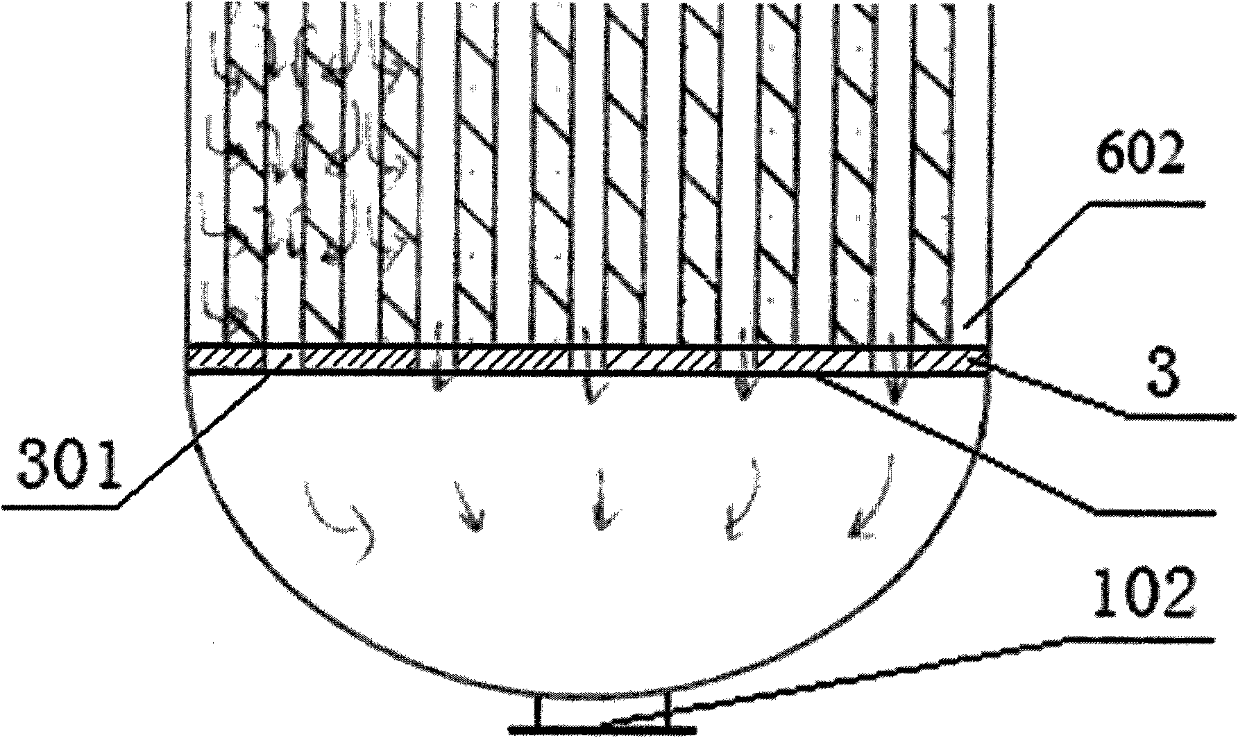 Gas solid phase catalytic reactor