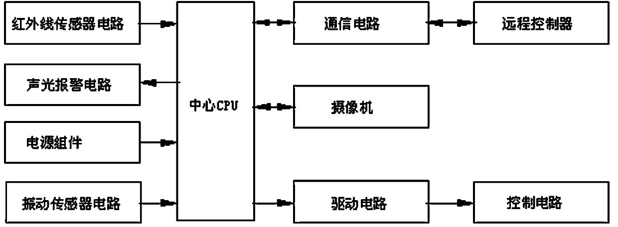 Automobile remote anti-theft system