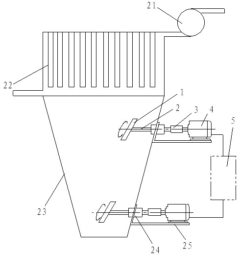 Blade type level gage