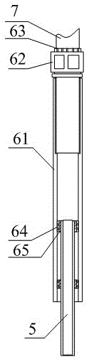 Multi-functional distribution line rod top maintenance support bar