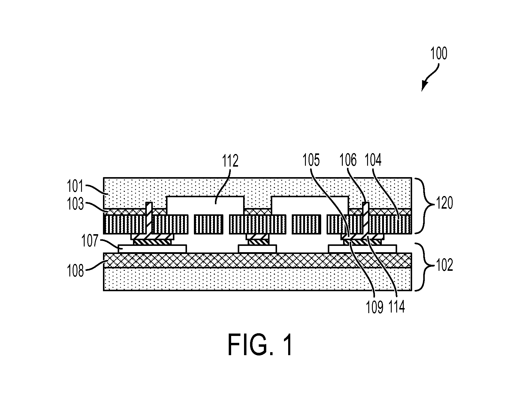 Internal electrical contact for enclosed MEMS devices