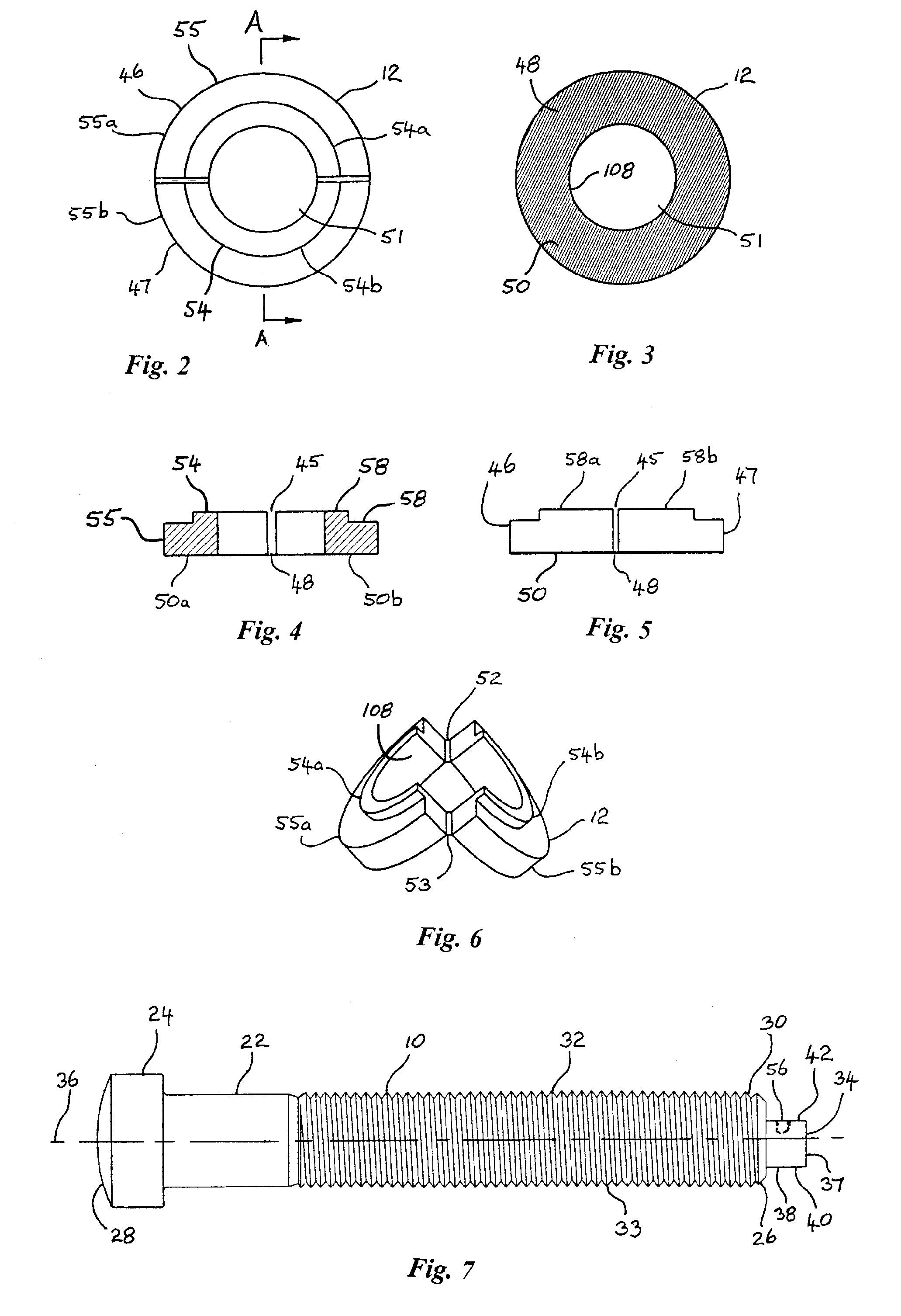 Method of installing a blind threaded fastener