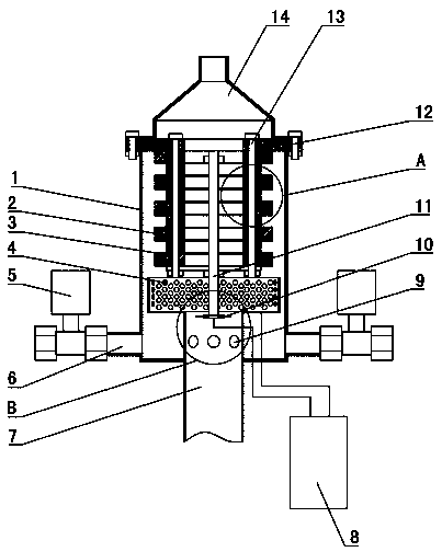 An airflow energy-saving burner