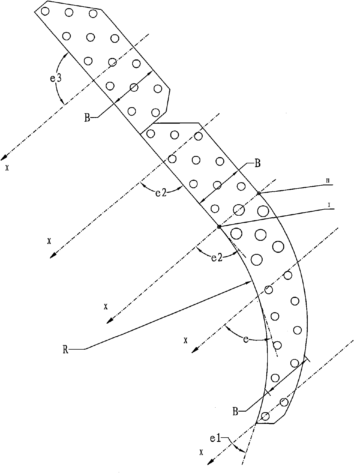 Finned tube type heat exchanger and manufacture method thereof