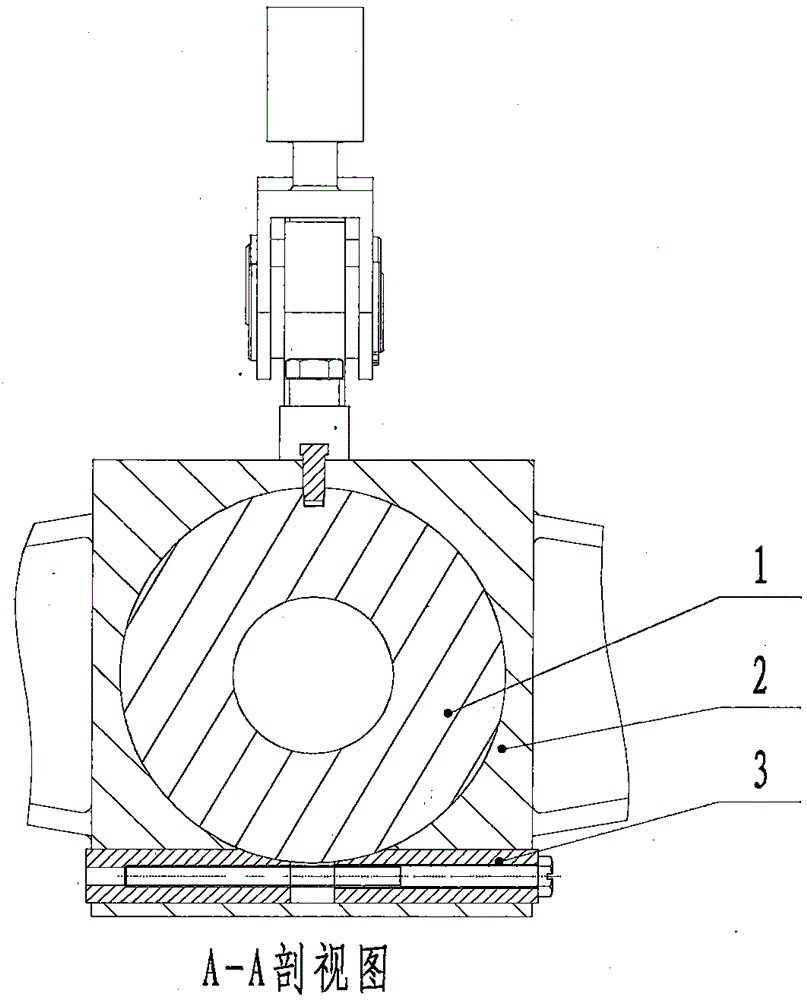 Wide-range high-rigidity loading head used for balance calibration system