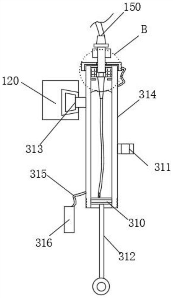 Pediatric intra-lung foreign matter suction device