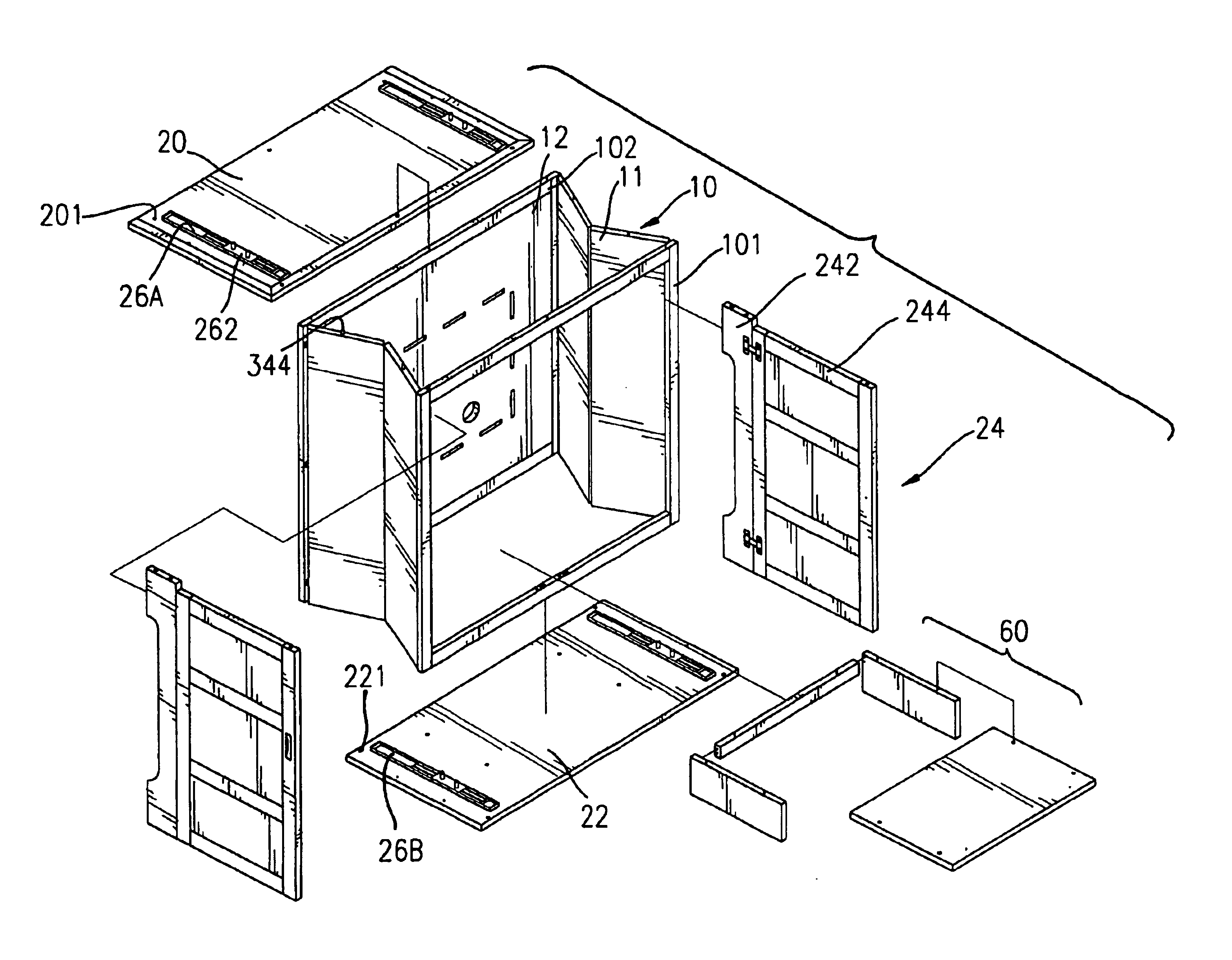 Do it yourself (DIY) modular cabinet