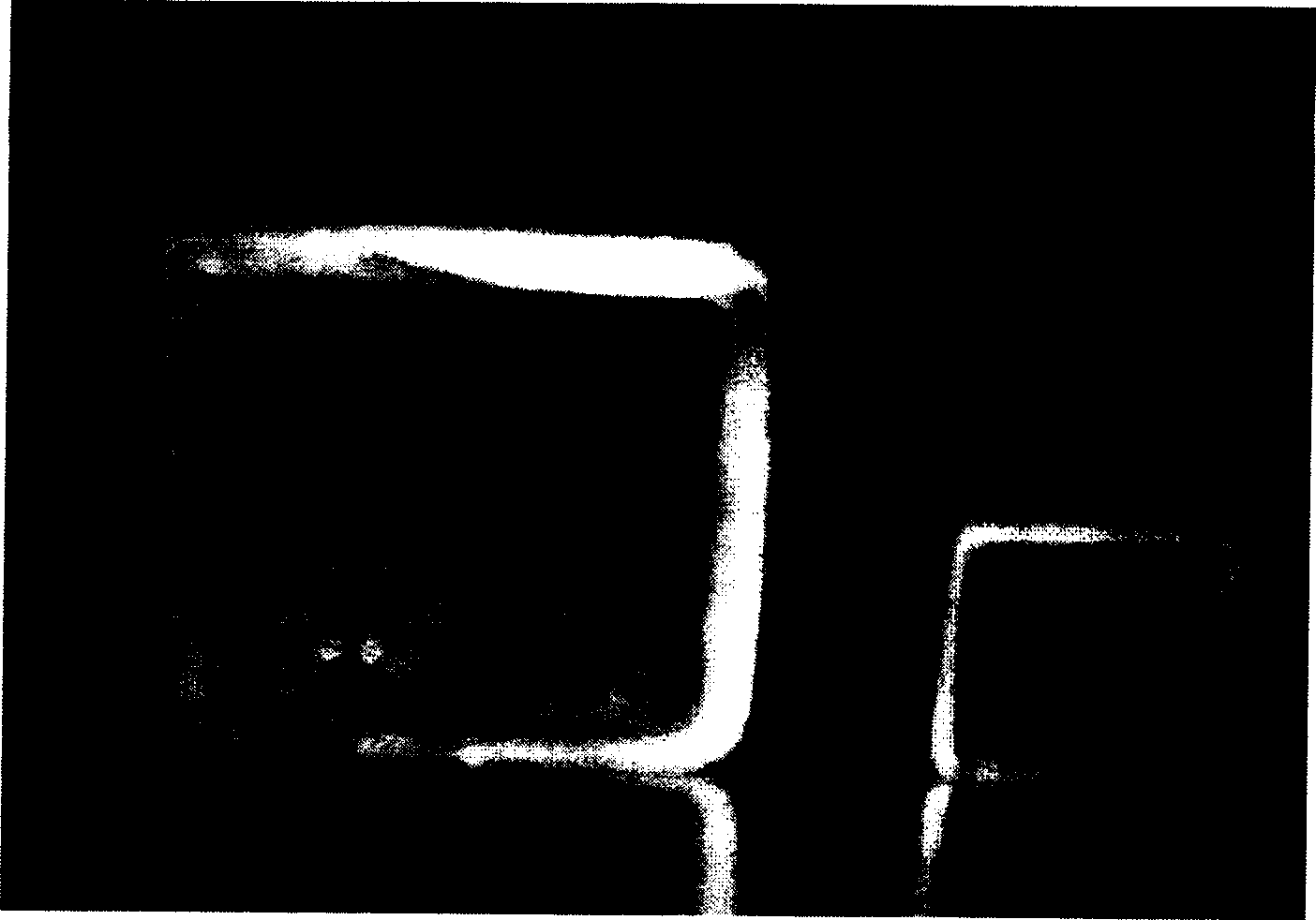 Manufacture method of ceramic lining composite square steel tube