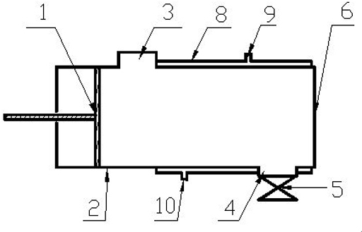 Piston supercharged material steam explosion method and device