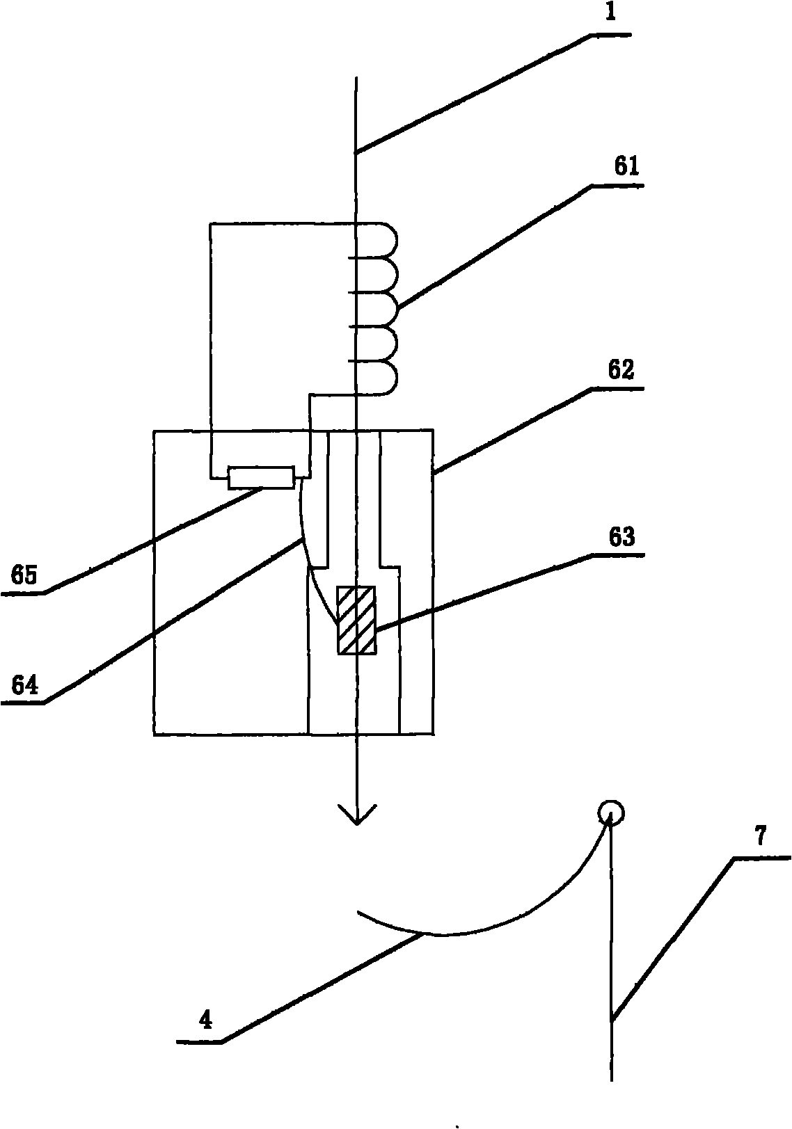 Protective device for high-voltage power equipment