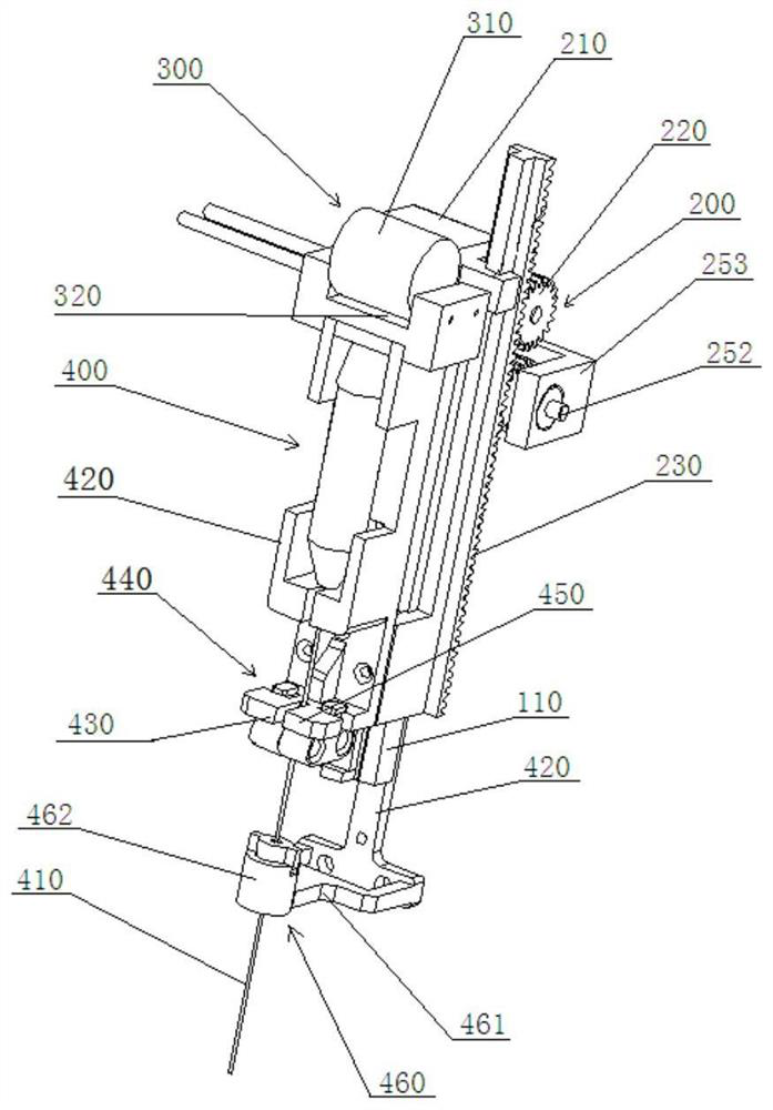 Automatic impact needle insertion puncturing device