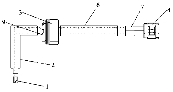 Anti-disengagement harness plug structure for automobile lamp and assembly method