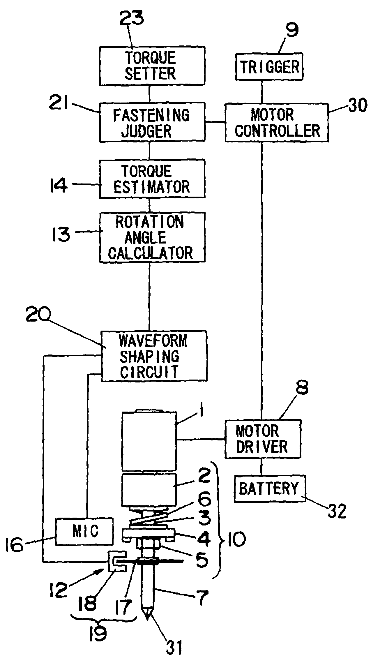 Power fastening tool