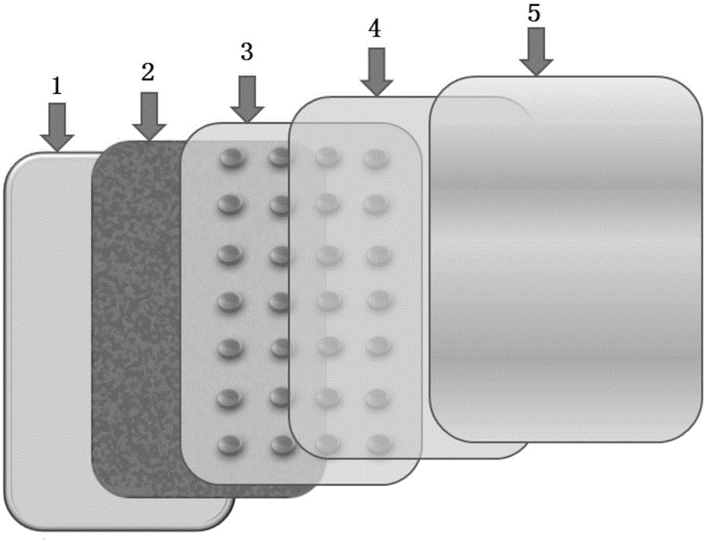 Pharmaceutical composition for treating rheumatoid arthritis, preparation method and patch thereof