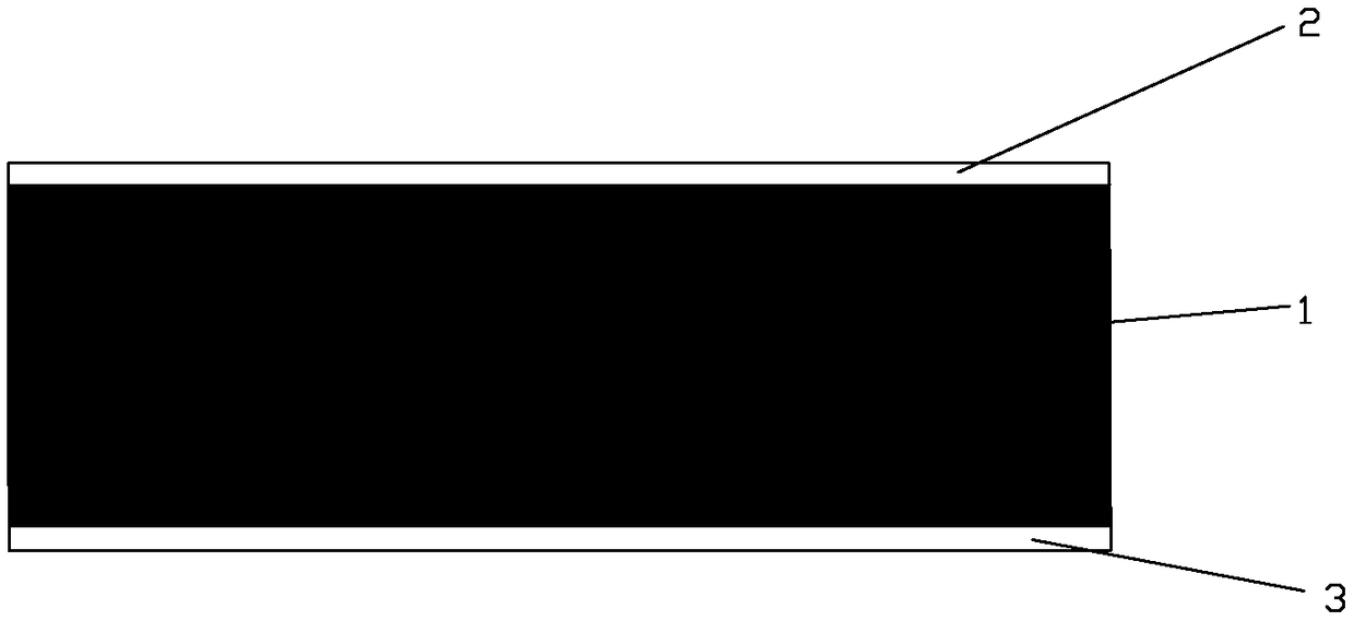 Modified carbon fiber magnesite board prepared with industrial waste acid and preparation process thereof