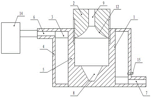 Device and method for preparing static stretching sample of steel wire with section diameter being 2-10mm