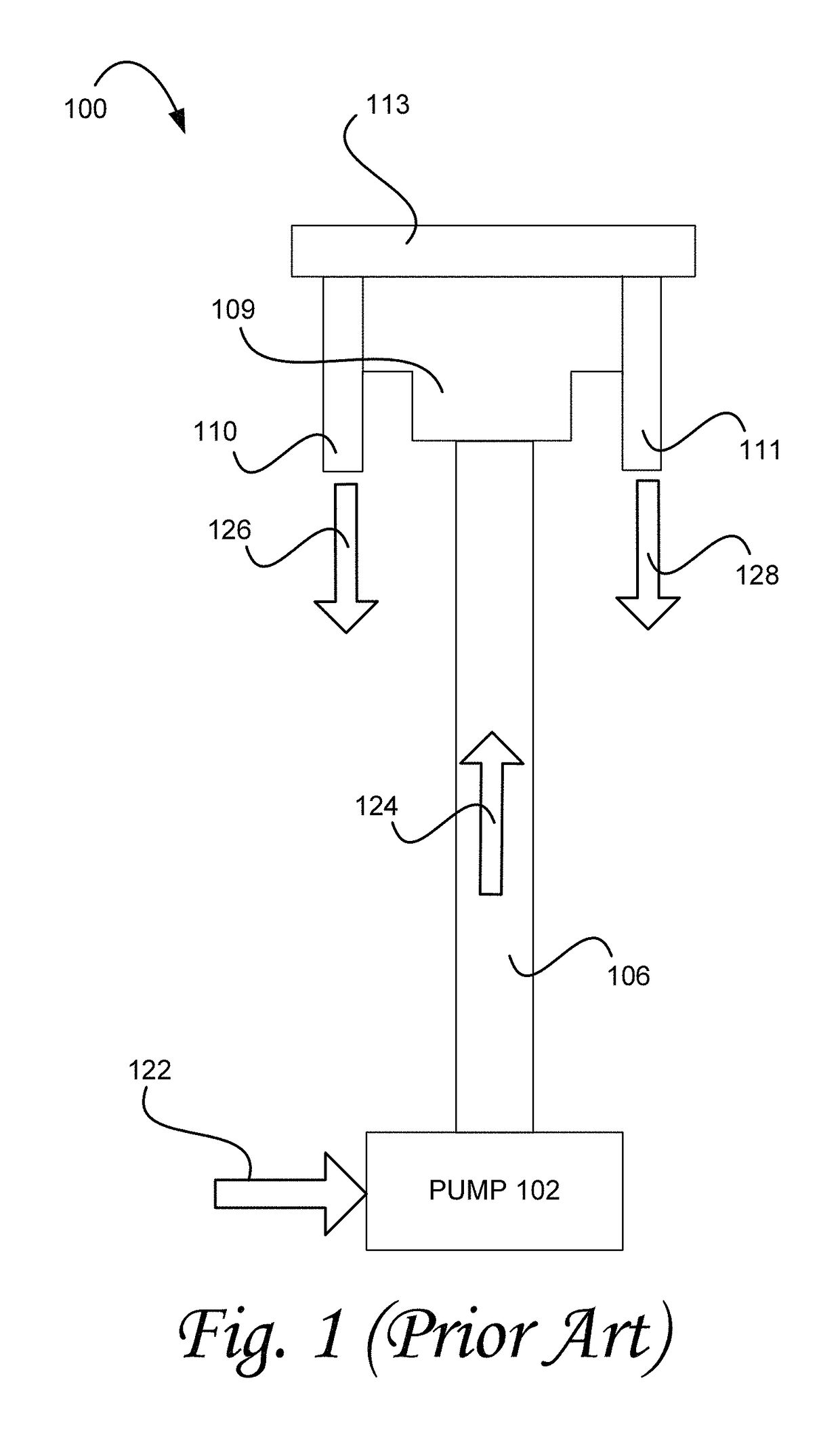 Narrow-outlet splitter for a personal propulsion system