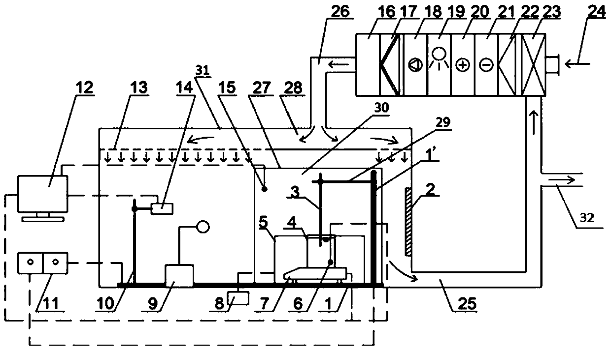 System and method for obtaining fiber material equivalent maximum aperture on basis of measurement