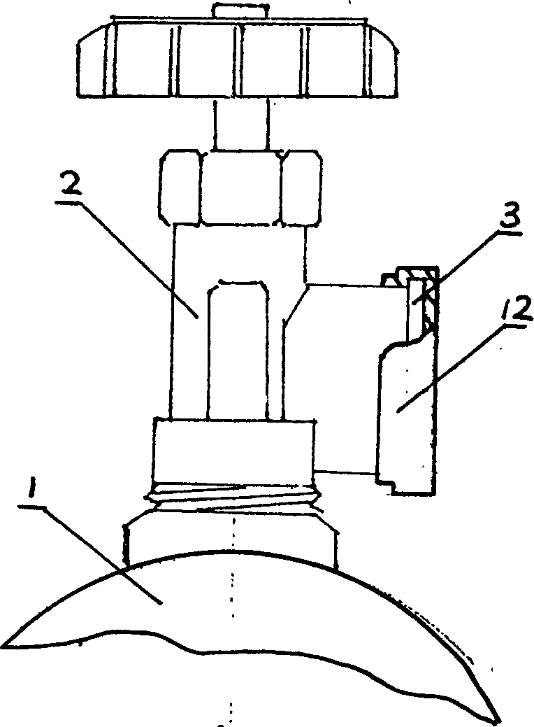 Liqufied gas steel cylinder having sealing marker