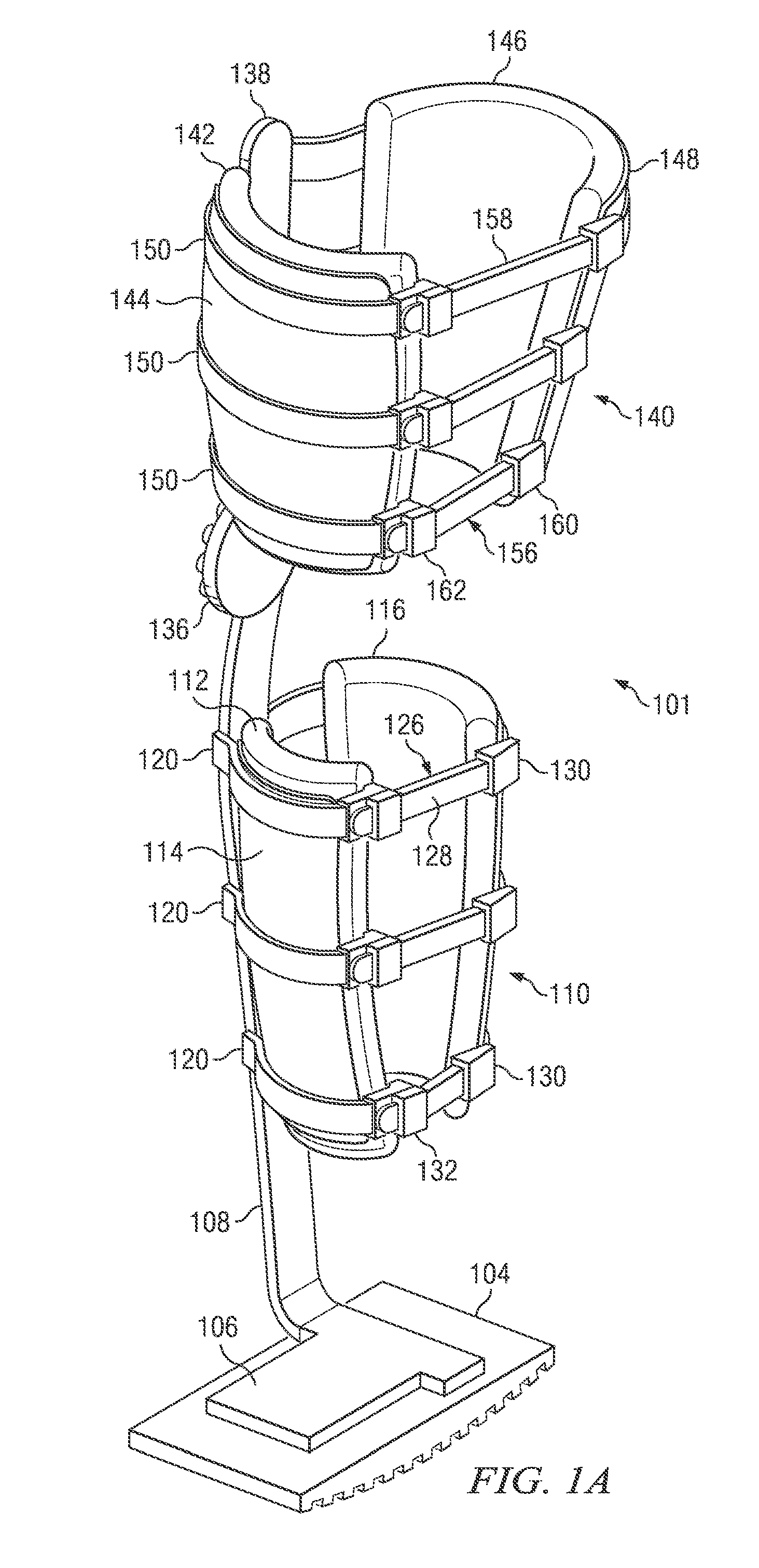 Weight-bearing lower extremity brace