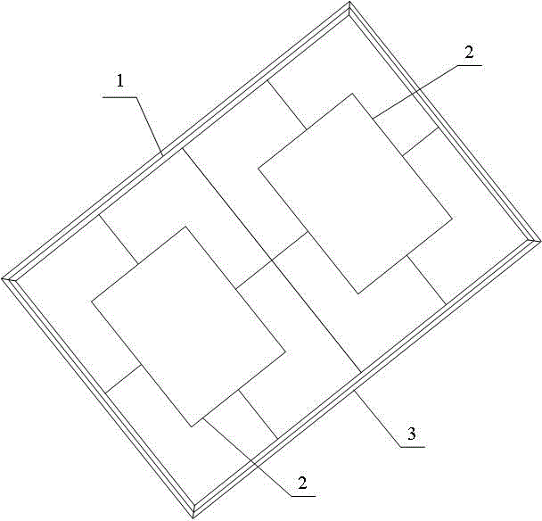 Fixedly-pasting formwork (formwork frame)