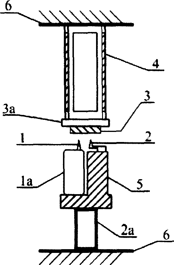 Double probe same-point measurement scanning probe microscope