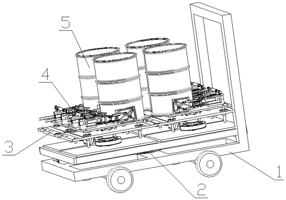 Charging basket transfer equipment and transfer method