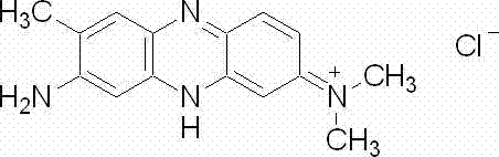 Potassium bromated test paper and standard color matching card thereof